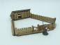 Preview: Small cattle shed with fencing, 28mm/1:56 - Lasercut