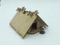 Preview: Whole roof house, short, 28mm/1:56 - Lasercut