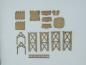 Preview: Palisadenwall Turm, 28mm/1:56 - Lasercut