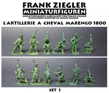 French horse artillery 1800 - Set 1