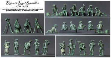 Das Lager des Regiments Royal Roussilion