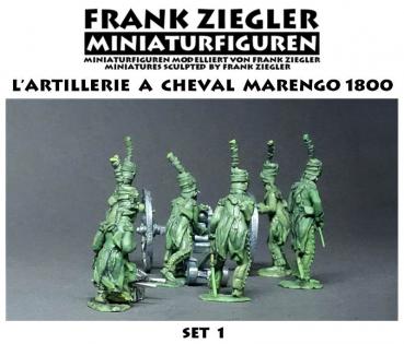 French horse artillery 1800 - Set 1