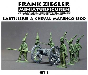 French horse artillery 1800 - Set 3