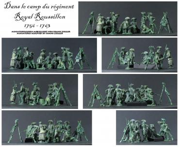 Das Lager des Regiments Royal Roussilion
