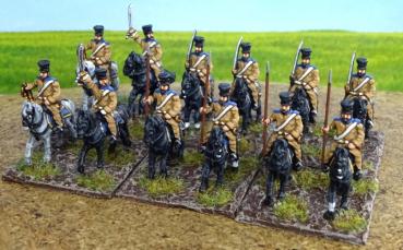 Russian Hussars in greatcoat