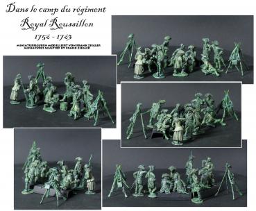 Das Lager des Regiments Royal Roussilion
