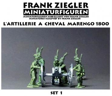 French horse artillery 1800 - Set 1