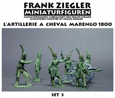French horse artillery 1800 - Set 3