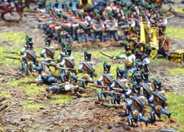 Austrian infantry in action