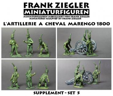 Französische reitende Artillerie 1800 - Ergänzungsset 2