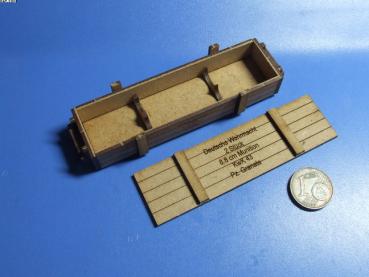 Ammo Box, King Tiger, WW II - Lasercut