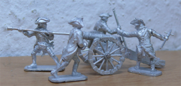 Russian gun - 12 pdr Shuvalov howitzer