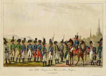 Wiener Bürgarde 1809