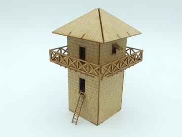 Römischer Limes-Wachturm, 28mm/1:56 - Lasercut