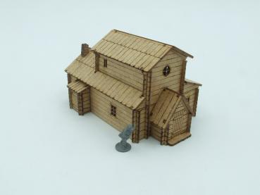Russian Village House, large, 15mm/1:100