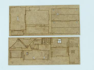 Russian Village House 01, 15mm/1:100