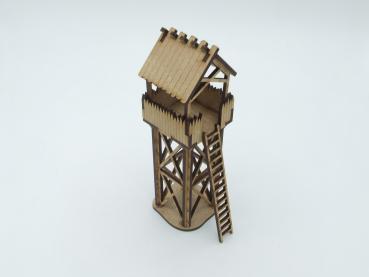 Palisade Wall Tower, 28mm/1:56 - Lasercut