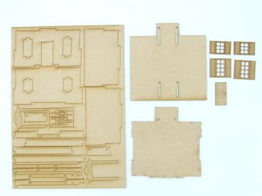 Europäisches Wohnhaus groß 4 - 1:56/28mm