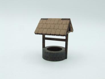 Fountain round with roof- 1:72/20mm