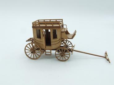 Old west Stagecoach - 1:56/28mm