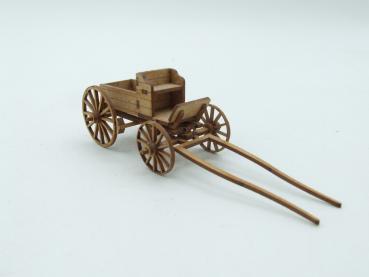 Old west Small Ranch wagon - 1:56/28mm