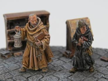 Complete Diorama - “Be quiet, Adso”