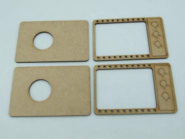 2 Card holder for "Black seas" ship cards