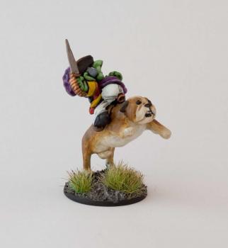 Chef vons Ganze (auf Kriegs-Bulldogge - ja ehrlich - guckst Du)