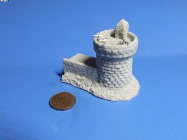 Mole - Endpiece with Canon tower, right