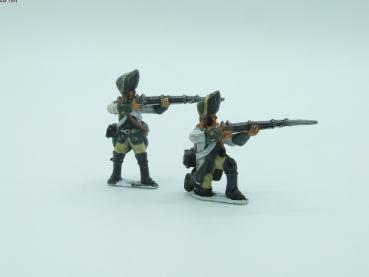 Austrian grenadiers, 7 years war - firing