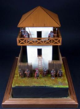 Roman Limes watchtower, 20mm/1:72 - Lasercut