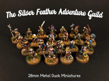 Silver Feather Adventure Guilt - 22 Figuren