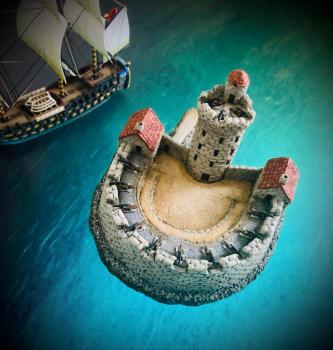 Vauban fortification-island