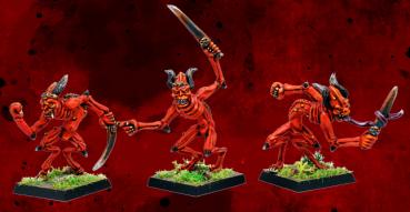 Bloodcrusher Demons - 3 Figuren