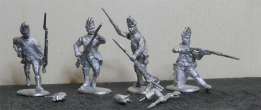 Prussian infantry Multipose figures set 2