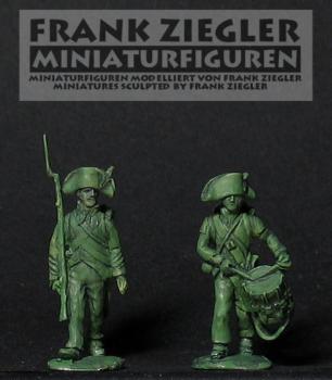 Sergeants and Drummer of the 85th ligne in Kleber uniform