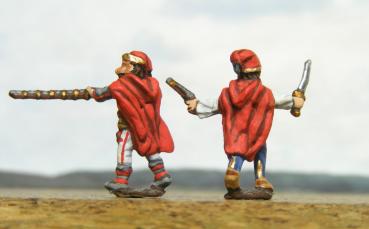 Croatian Seressaners on foot