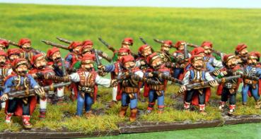 Croatian Seressaners on foot