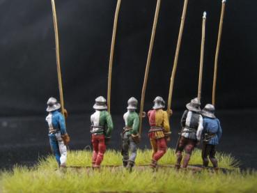 Pikeman Set E - no armor, only helmet