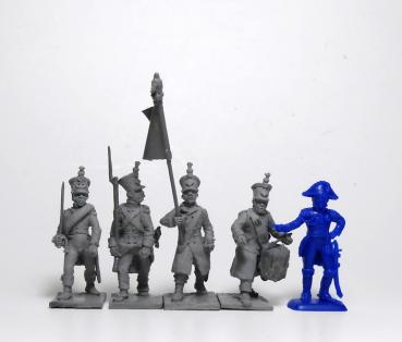 French infantry in greatcoat Commandset