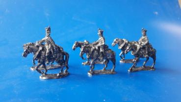 French Six-horse-team with 3 trainsoldiers