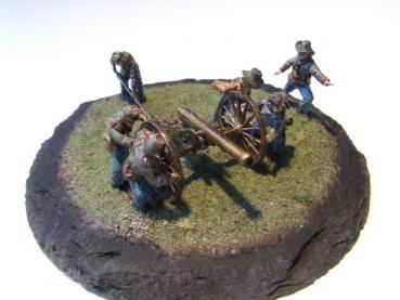 Konföderierte-Artillerie - richtend