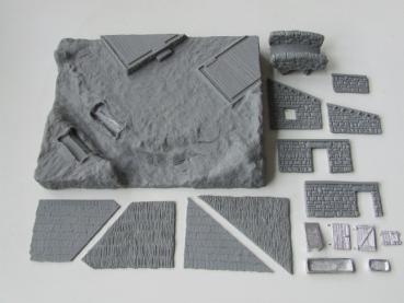 Preview: Dioramabase - Dorf mit Brücke -