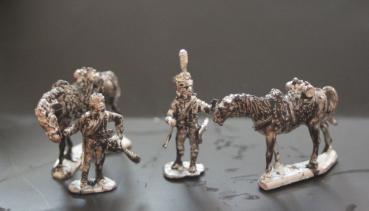 French Chasseur a Cheval dismounted