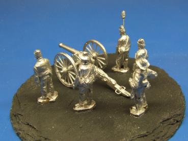 Konföderierte-Artillerie - wartend