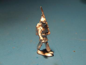 Prussian infantry marching in Parade uniform