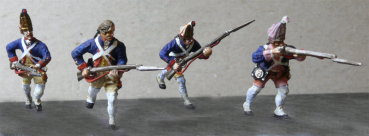 Preußische Infanterie Multipose-Figuren Set 1