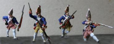 Preußische Infanterie Multipose-Figuren Set 2