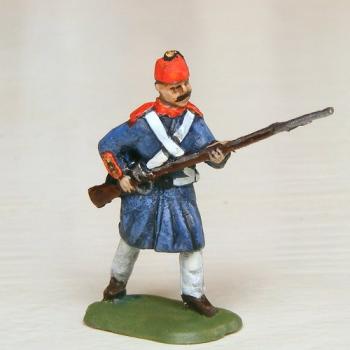 Turkish infantry fighting