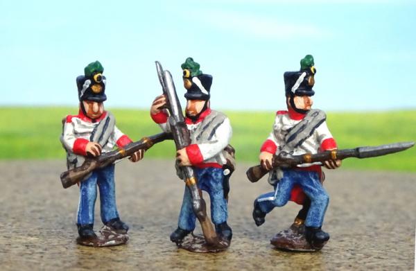 Austrian infantry in action